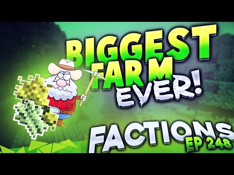 Insane Minecraft Raiding - Massive Farm in Factions