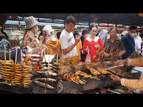 Oudong Resort Vs Oudong Market - Plenty Yummy Countryside Food, Vegetable & More Food in Market