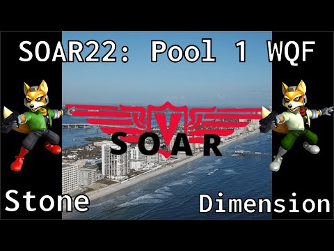 SOAR22 - Stone (Fox (Green)) vs Dimension (Fox) - Pool 1 WQF