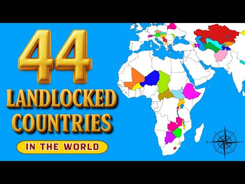 44 Landlocked Countries in the World Explained 🌍 | Geography