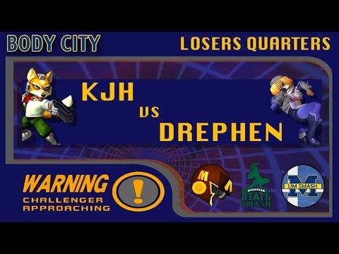 Body City - KJH (Fox) vs Drephen (Sheik) Losers Quarters