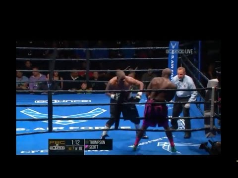 TONY THOMPSON vs. MALIK SCOTT FULL FIGHT (PROMO) 2015