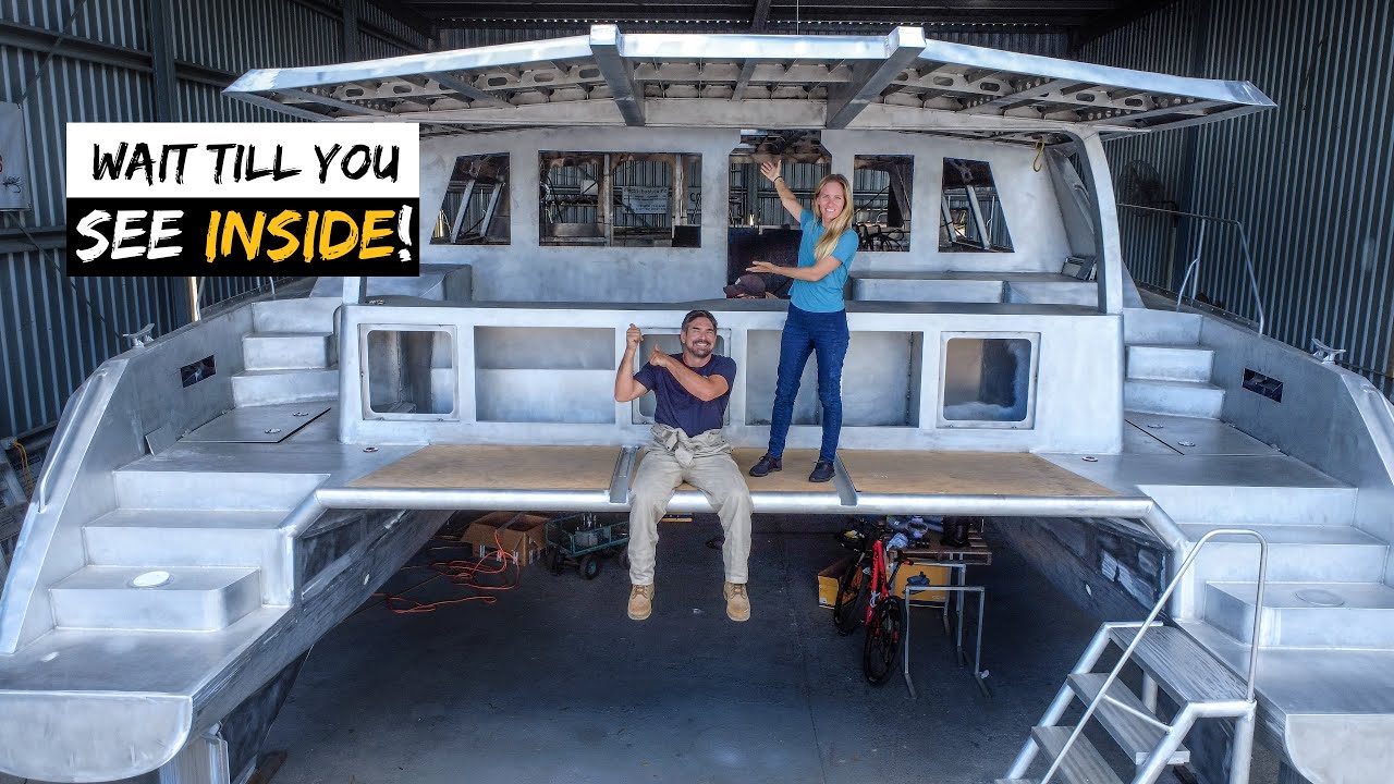 The Systems Fit Out BEGINS! (Building Our Own Aluminum Catamaran From Scratch Pt. 23)