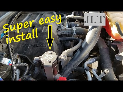 JLT oil separator install ecoboost F-150