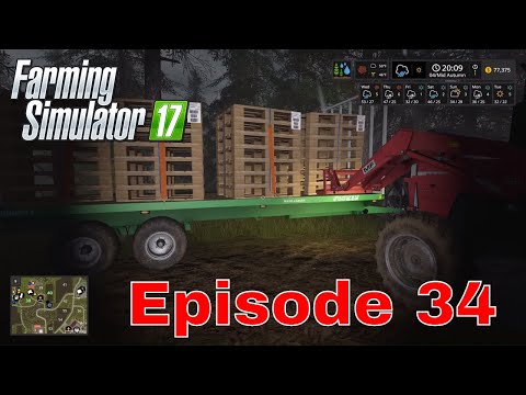 Massey Ferguson Farm Episode 34 - Farming Simulator 17 - Lossberg with Season Mod