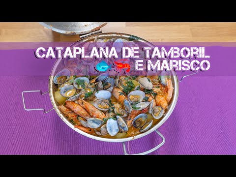 Cataplana de Tamboril e Marisco - Tradição e Sabor do Algarve
