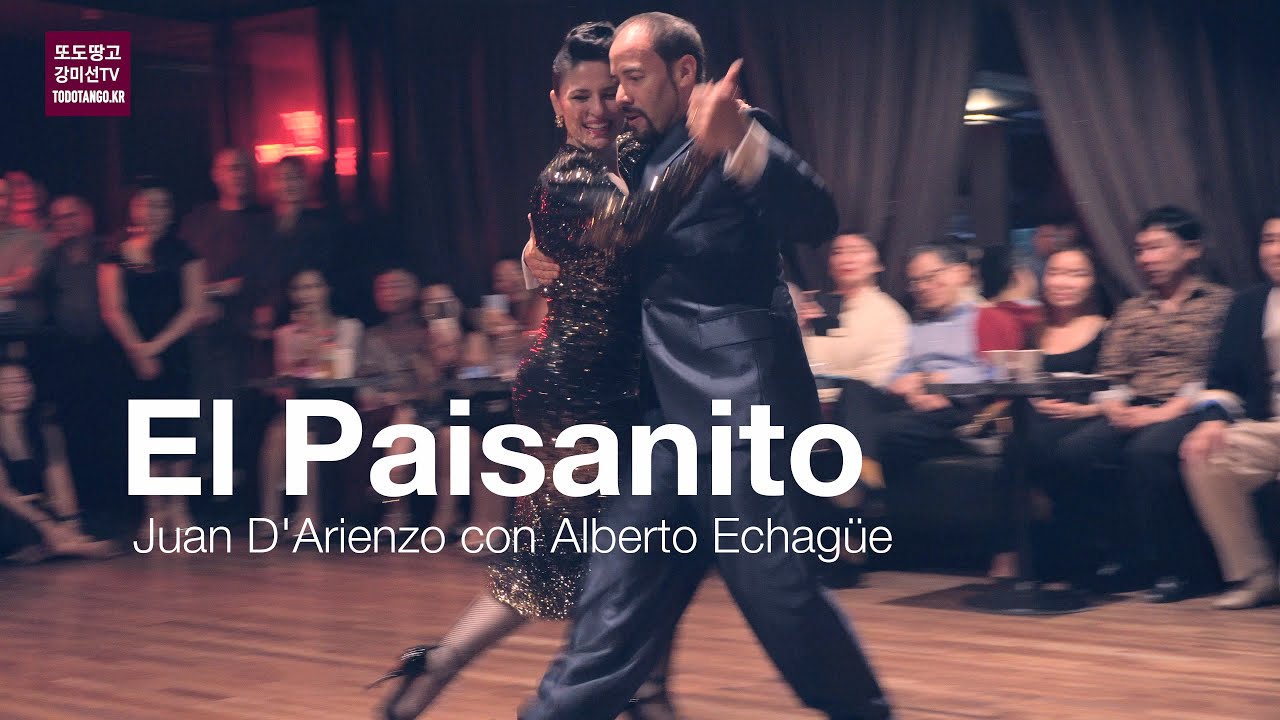 El Paisanito, Juan D´Arienzo, Daniel Nacucchio & Cristina Sosa 다니엘 나꾸치오 & 크리스티나 소사 웰컴 밀롱가