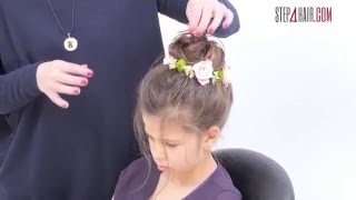Fryzura Komunijna Nr 2 First Communion Hairstyle 2