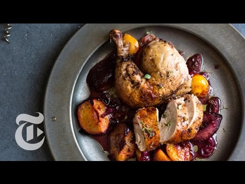 Roast Chicken With Plums | Melissa Clark Recipes | The New York Times