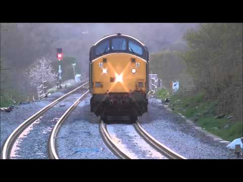 DRS 37601 & 9701 with 3Z18 Derby to Bristol high level test train