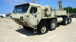 preview picture of video '1982 Oshkosh M984 HEMTT Wrecker Truck on GovLiquidation.com'