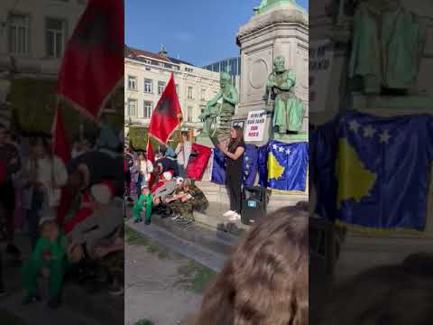 Le Canton27.ch 7.10.23: Proteste ne Bruksel ne perkrahje te sovranitetit. U denua  terrorizmit serbe