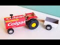 How To Make Colgate Box Tractor Electric Tractor