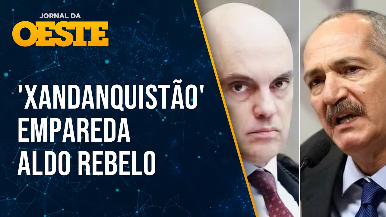 STF libera vídeo e escancara ameaça velada de Moraes contra Aldo Rebelo