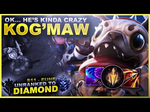 KOG'MAW IS KINDA CRAZY... - Unranked to Diamond: EUNE Edition | League of Legends
