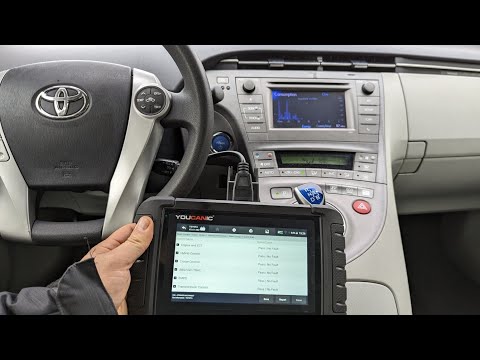 Toyota Prius Hybrid Health Check Diagnose with YOUCANIC Scanner