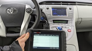 Toyota Prius Hybrid Health Check Diagnose with YOUCANIC Scanner