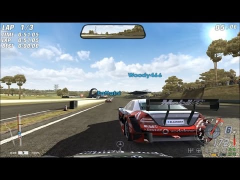 Toca DTM Race Driver 3 - PC Gameplay - Multiplayer Online Races - Video Clips
