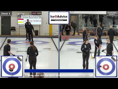 Brandt Holt vs. Tom Worth - Draw 6 - Curling Alberta Mixed Provincial Championship