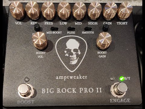 Amptweaker BigRock Pro II Distortion / Overdrive Pedal – BRAND NEW!! image 6