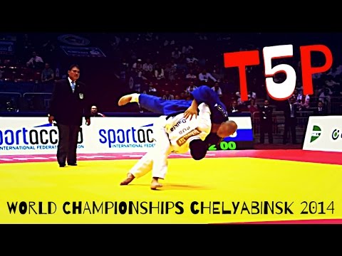 TOP 5 IPPONS | World Championships Chelyabinsk 2014 | Day 6