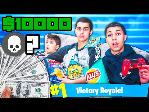 Last To Stop Playing Fortnite Wins $10,000 - Challenge
