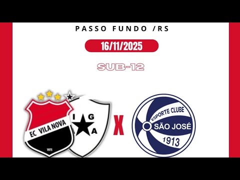 Vila Nova vs. São José Under 12