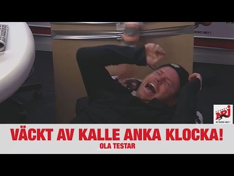[OLA TESTAR] Väckt av en SNYTING!!! - NRJ SWEDEN
