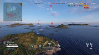 [PS5:WoWsL]ソロだと絶対勝てないぐらい苦手なマップ(^_^;)　けど、今日は分艦隊だから安心しました！ ~その5~