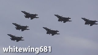 preview picture of video '[F-15J 編隊飛行] JASDF F-15J Formation Flight KOMATSU Air Show Rehearsal 小松航空祭総合予行 2014.9.17'