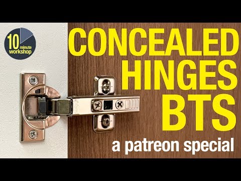 Concealed Hinges Behind The Scenes Patreon 8