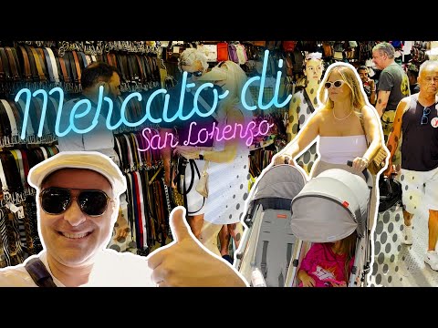ITALIAN MARKET DAY IN FLORENCE and EXPOSING A VENDOR'S LIE!