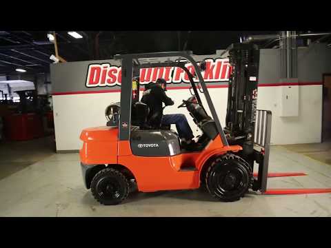 TOYOTA 7-series 7FGU30 6,000lbs LP (Propane) #4218 - Forklift for Sale