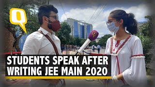 JEE Main Day One: Students Speak on Writing Exams Amid COVID-19 | The Quint