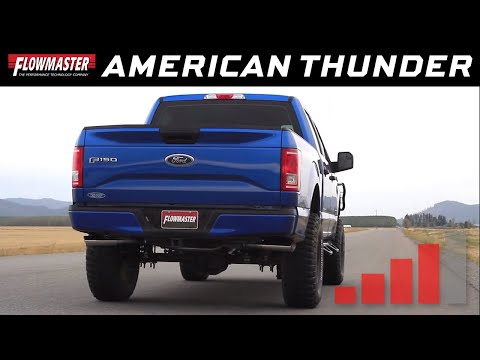 2015-20 Ford F150 2.7L Ecoboost - American Thunder Cat-back Exhaust System 817725