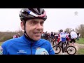 Jan Janssen en Koos Moerenhout bij opening seizoen Peloton Katendrecht