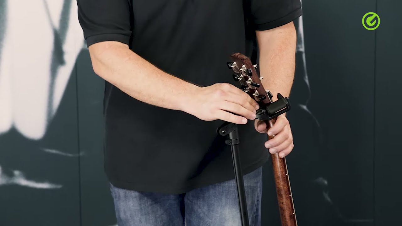 Gravity GS01NHB Foldable Guitar Stand w/Neck Hug