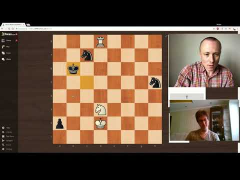 Chess calculation with GM Ruslan Ponomariov and GM Kirill Shevchenko | tactic study on chess.com