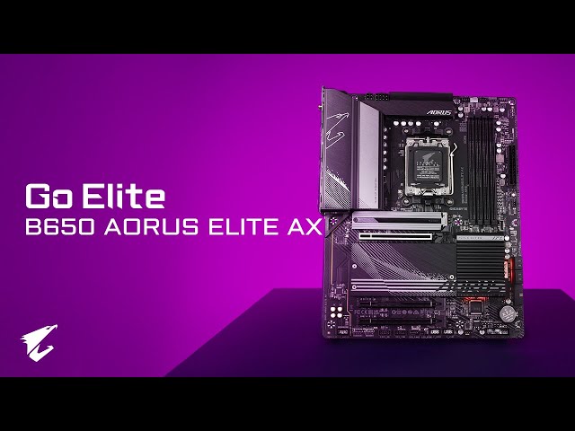 Vídeo relacionado con GIGABYTE B650 AORUS Elite AX Ice Placa Base - Compatible con procesadores AMD Ryzen 9000, VRM Digital de 12+2+2 Fases, hasta 8000 MHz DDR5 (OC), 1xPCIe 5.0 + 2xPCIe 4.0 M.2, Wi-Fi 6E, LAN 2.5GbE