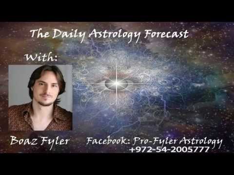 Oct 01st 2015 Daily Video Astrology Forecast with Boaz Fyler