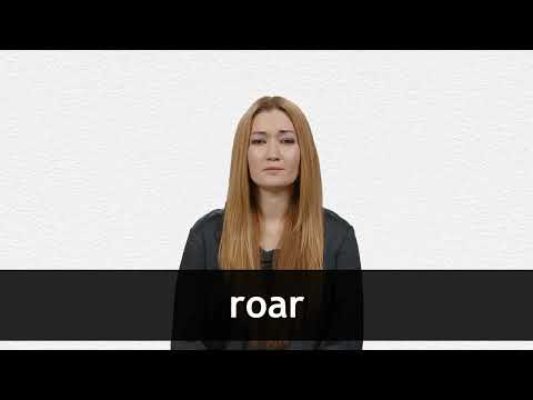 ROAR definition in American English