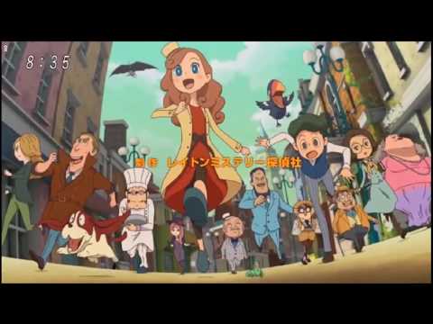 Layton Mystery Detective Agency: Kat's files - Opening