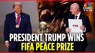BREAKING: President Trump Awarded Inaugural FIFA Peace Prize by Gianni Infantino | FIFA Draw | N18G
