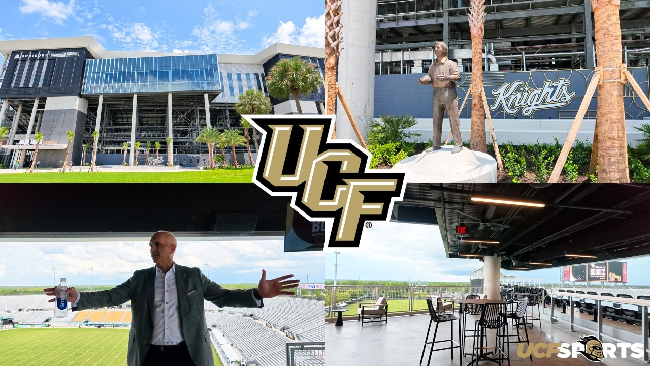 UCF Football: The New $90M Roth Tower ~ Media Tour ⚔️🏈 - YouTube