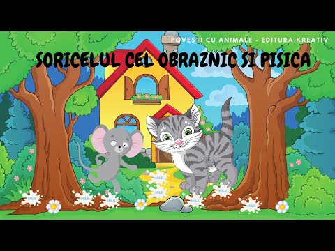 SORICELUL CEL OBRAZNIC SI PISICA EP.22 POVESTI PENTRU COPII - POVESTI CU ANIMALE #povesti #lectura