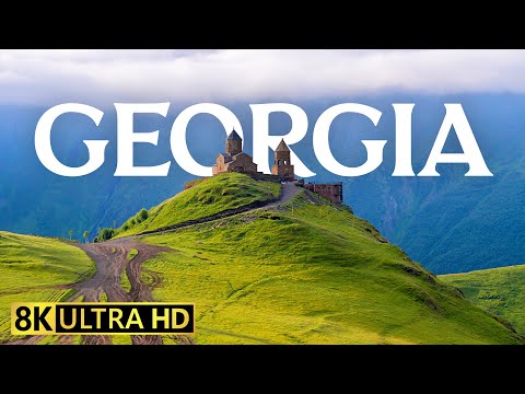 Georgia 8K Video Ultra HD 120 FPS || 8K Aerial Drone Video