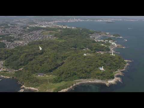 走水～観音崎【空撮】 - m30003