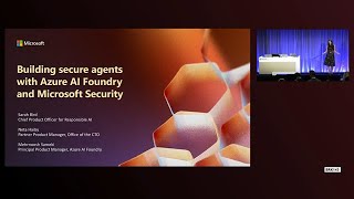Download the video "Building secure agents with Azure AI Foundry and Microsoft Security | BRK145"
