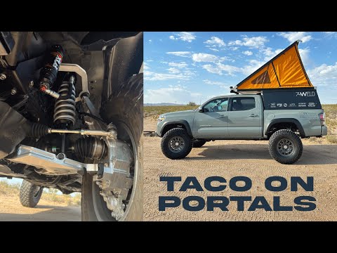 BRAND NEW Toyota Tacoma on PORTALS by 74 WELD