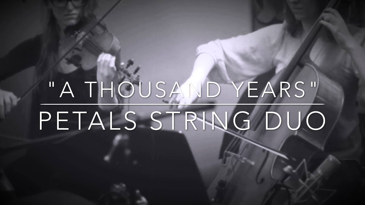 Promotional video thumbnail 1 for Petals String Duo
